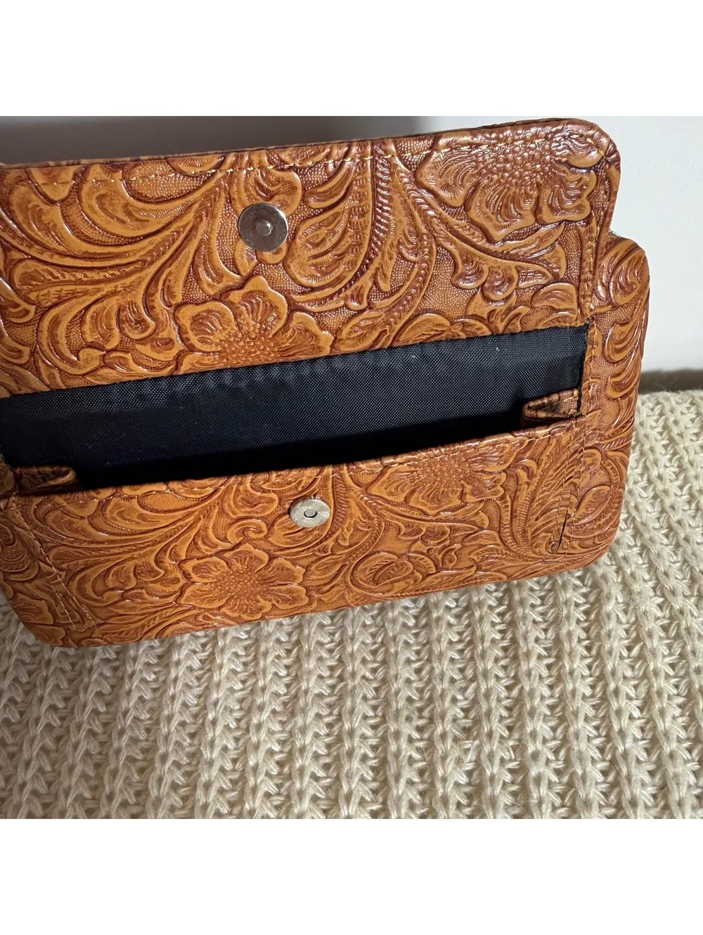 Western Faux Leather Wallet